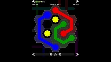 Flow Free Hexes Sampler 5x5 level 1-30 iPad Gameplay