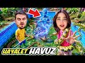 ELİF SİNEM HAYALET HAVUZA GİRDİ !! BU HAVUZDAN NELER ÇIKTI ?! 