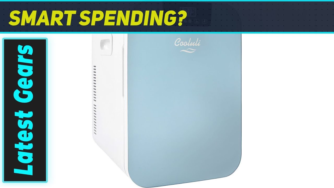 Coolest Mini Fridge EVER! Cooluli 20L Glass Front