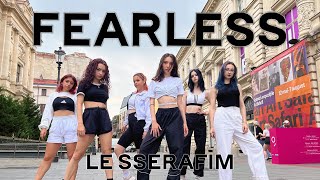 [KPOP IN PUBLIC][ONE TAKE] LE SSERAFIM (르세라핌) FEARLESS DANCE COVER by Midnight Pearls ROMANIA