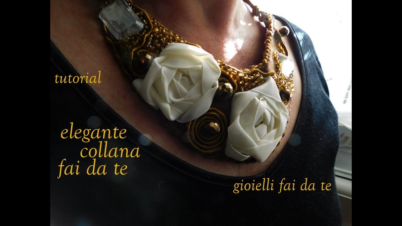 Elegante collana fai da te