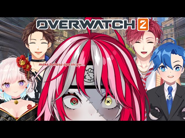 【OVERWATCH 2】ID and KR!! ...HOW DO I COMMUNICATE WITH THEM【Hololive ID 2nd Gen】のサムネイル