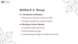 22-Module 4 Recap