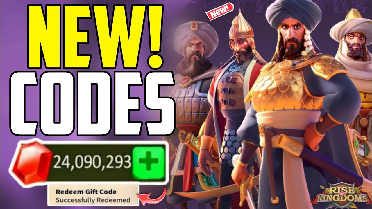 ⚠️HURRY UP⚠️ RISE OF KINGDOMS REDEEM CODES 2023 - RISE OF KINGDOMS ...