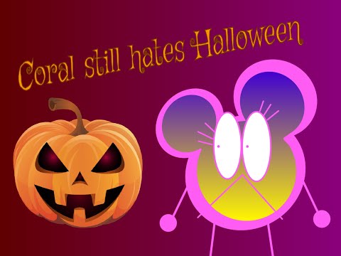 Coral still hates Halloween