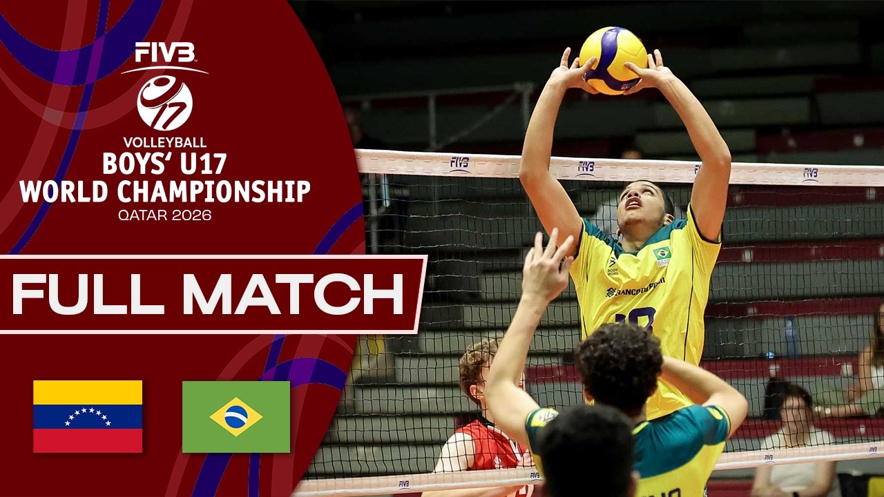 Venezuela vs. Brazil - Quarter Finals | Boys' U17 World Championship - 2026
