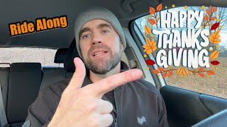 Download Lagu Keeping You Company on Thanksgiving || Workday Ride Along + Lunch  MP3