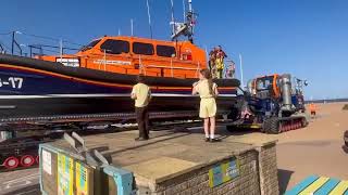 Skegness RNLI lifeboat launch 26/05/23