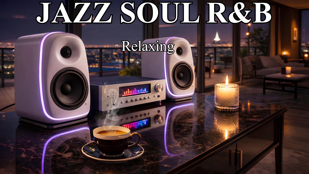 Smooth Jazz x Soulful R&B Beats for Relaxation, Stress Relief & Calm Evening Vibes