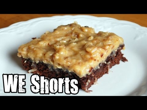 WE Shorts - Sluys' Poulsbo Bakery German Chocolate Brownie