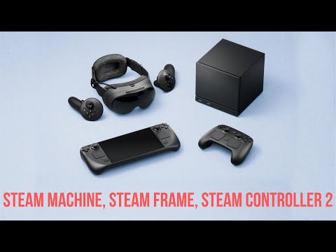 Valve Announces Triple Announcement: New Steam Machine and More