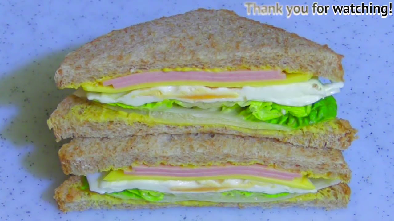 How to make Fried Egg, Bologna Sausage and Cheese Sandwich Recipe