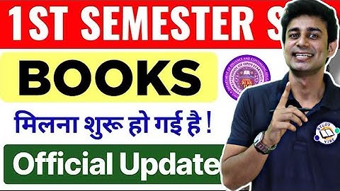 SOL 1st Semester Books Home Delivery Starts2025 | DU SOL Sem -1 Study Material ?nhi mila to kya kre?
