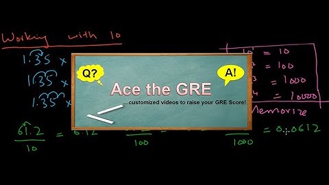 GRE Math Review Lesson 33/36 -- GRE probability practice questions