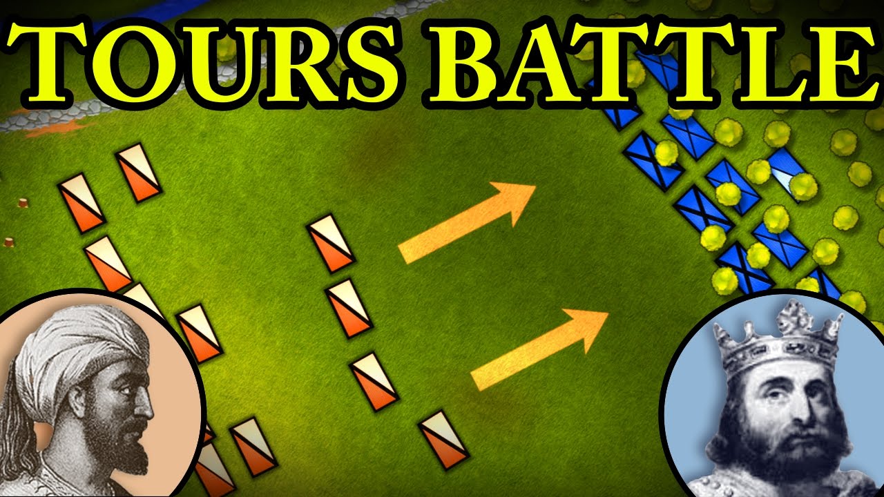 the battle of tours in 732 ad