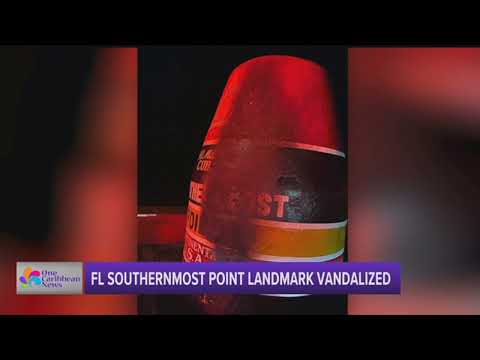 Southernmost Point Landmark Vandalized