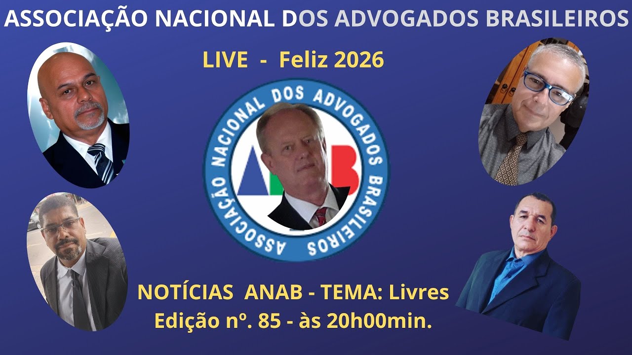 Live Ed 85-2025 - Live Livre - Tema livre - Análise da interferncia imoral da OAB no P. Judiciário