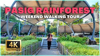 INSIDE the PASIG RAINFOREST PARK: Walking Tour, Maybunga Pasig City, Philippines 4K 🇵🇭