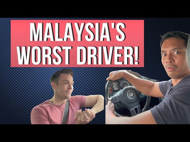 Worst Malaysian Driver Ever!  (part 1 🫖🇬🇧) 😂 #shorts class=