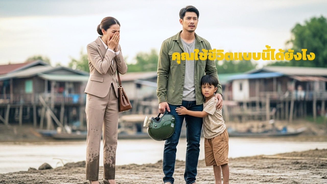 ผู้บริหารหญิงแอบกลับมาเยี่ยมลูกหลัง 4 ปี ถึงกับร้องไห้เมื่อเห็นอดีตสามีอยู่ในกระท่อมใบไม้ทรุดโทรม