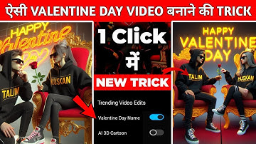 Create 3D Ai valentine