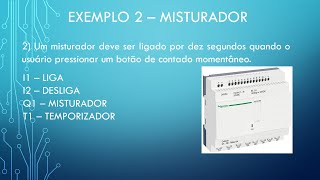 Software ZELIO, resolução do exercício das NOTAS AULA10A - Exercício 2 - Misturador screenshot 4