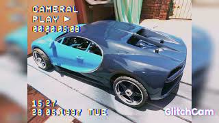 3d printed Bugatti Chiron RC car