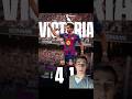 VICTORIA DE LOS DE FLICK Y A NUEVE DEL MADRID #movistartv #fcbarcelona #lamineyamal #laligaretro