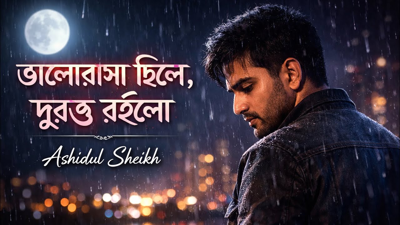 ভালোবাসা ছিল, দূরত্ব রইলো 💔 | Bangla Romantic Sad Song | Ashidul Sheikh
