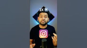 How to Fast Forward Instagram Reels at 2X Speed! 🚀