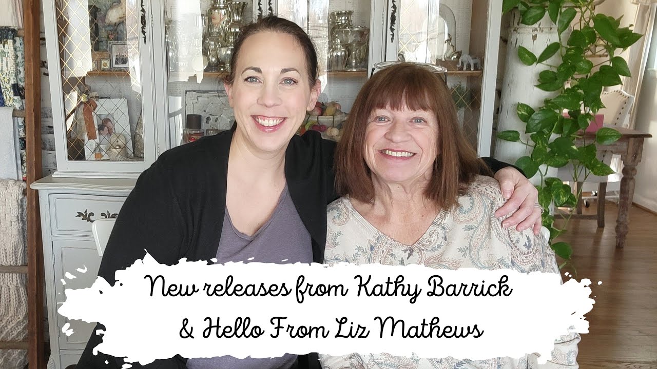 New Releases by Kathy Barrick and Hello From Liz Mathews for Nashville Needlework Market