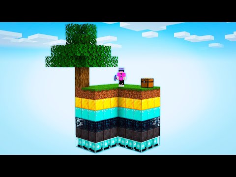 SKYBLOCK mas com CAMADAS OP