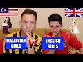 Malaysia girls v english girls 