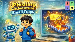 Phishing Adventure: Email Traps | Cyber Security for kids | Level 3 Session 21