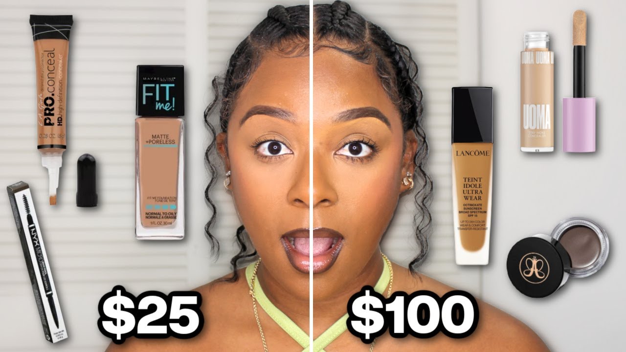The BEST Makeup Products to Fit Your Budget AFFORDABLE VS HIGH END