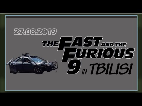 Big Tracks Best Cars in Fast \u0026 Furious Film in Tbilisi Georgia