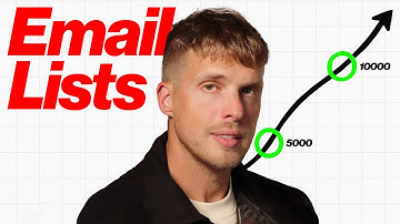 How to build an email list (full playbook)