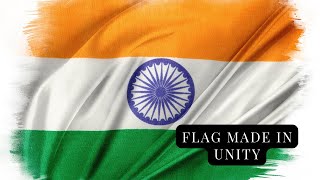 Happy Independence Day Flag made in Unity | Unity HDRP | Time Laps