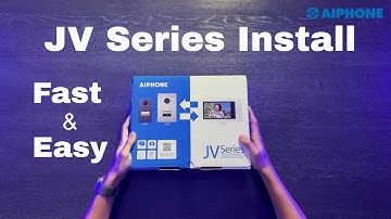 Aiphone JV Series: Quick Installation Guide