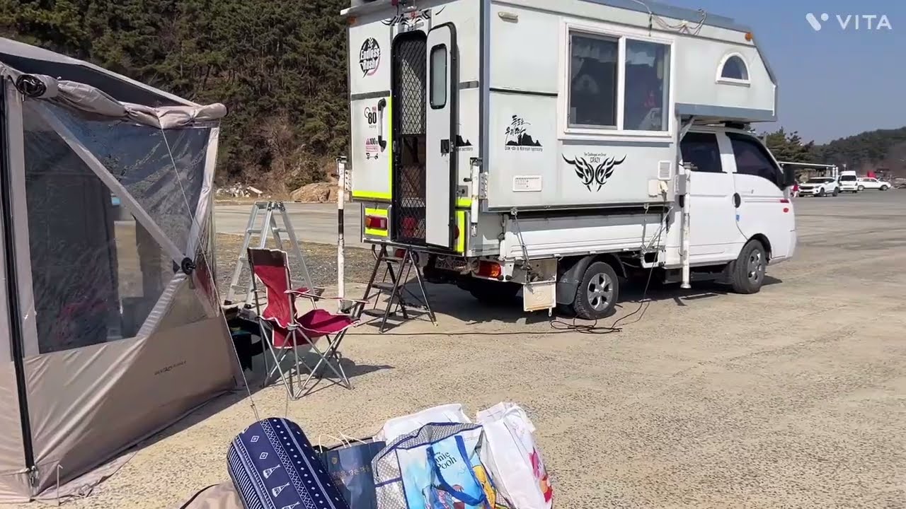 가을이와 함께1박이 아까운 차박지#골든리트리버 무료착박지#서천