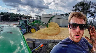 BIG Push up the Hill! The last Corn Pit