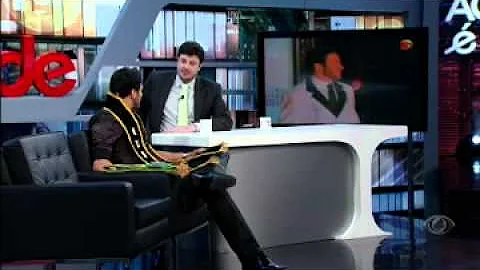 Ralph Santos no Programa "Agora  Tarde" da Band