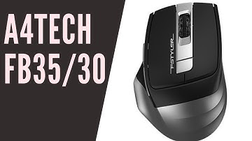 обзор компьютерной беспроводной мышки A4TECH FB35 /30