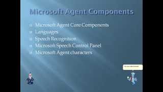 Microsoft Agent characters & components