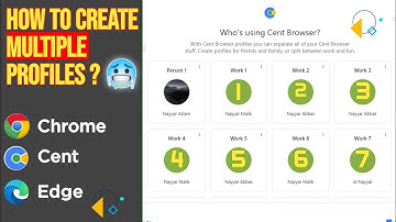 How to create Multiple Chrome profiles ?, Multiple Profiles tutorial, Multiple Browsers