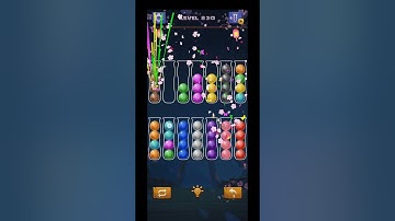 Color Ball Sort Puzzle Level 830 Solution #shorts
