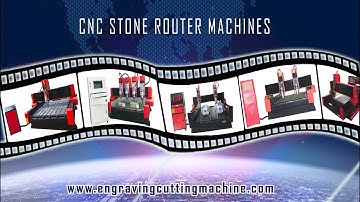 Jinan Quality CNC stone router machines photos and working videos