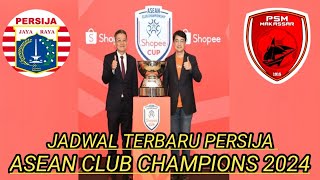 Persija 🔴 Jadwal Persija di Asean club Champions sip Psm Tak jadi Ikut ?