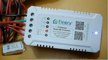 Finery Wi-Fi Smart Switch | 3-Channel | Home automation