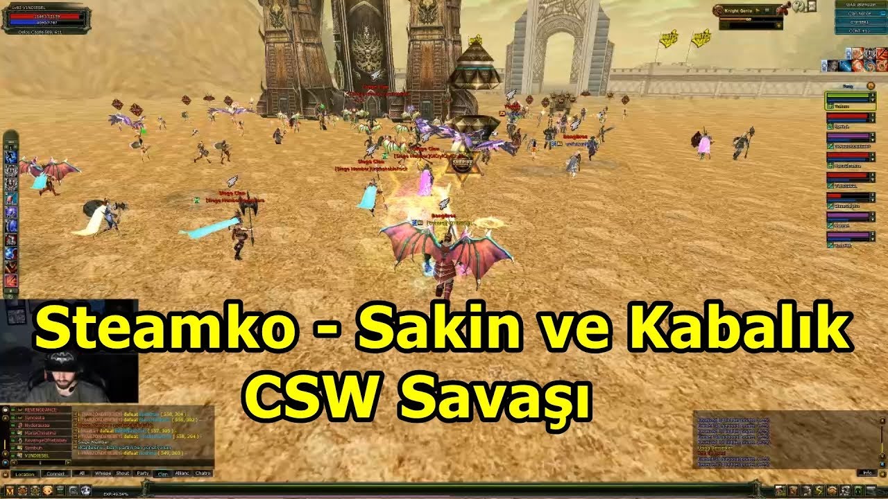SteamKO - CSW Savaşında Türkler Ve Yabancılar Beraber Takılırsa!